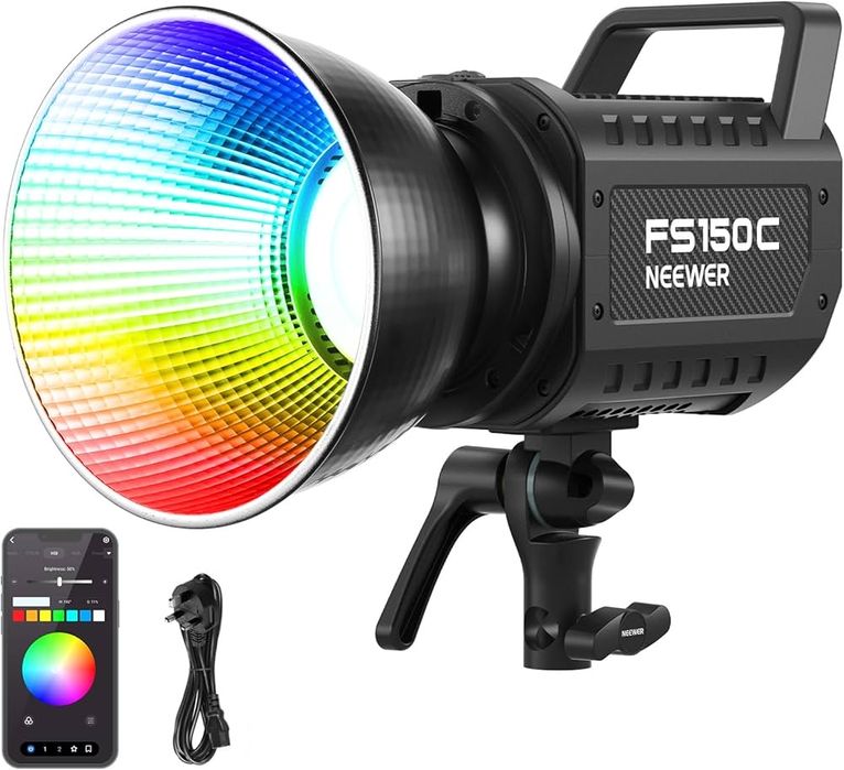 Проф. Диодно осветление. Rgb. Видео и фото. Постоянно осветленив. Софтбокс