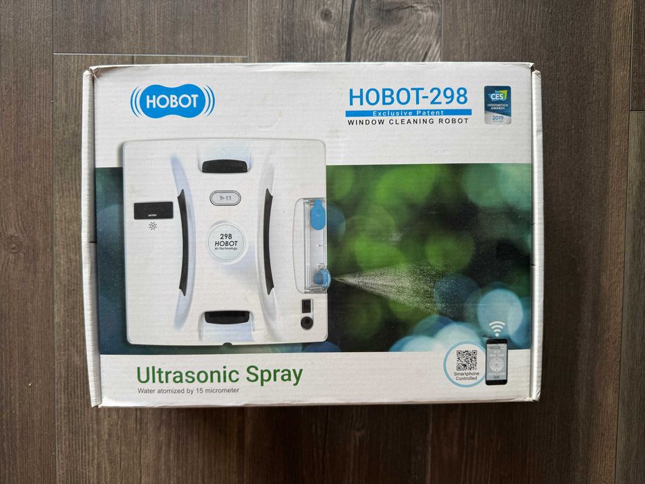 Robot curatare geamuri Hobot 298 + accesorii (ca nou)