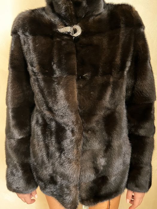 Норковая шуба б/у