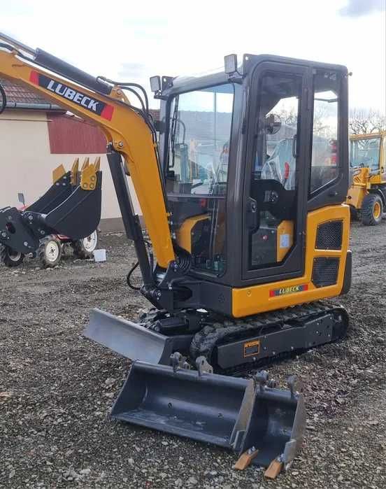 Miniexcavator Lubeck Ex231pro-Utilaj Nou-Garantie 2 ani