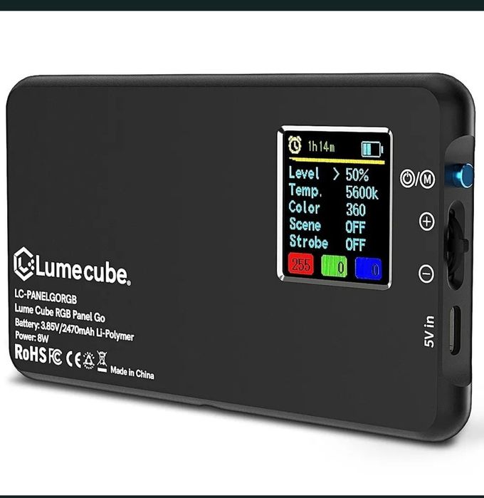 Bliț  Lume Cube - Panou LED RGB Go