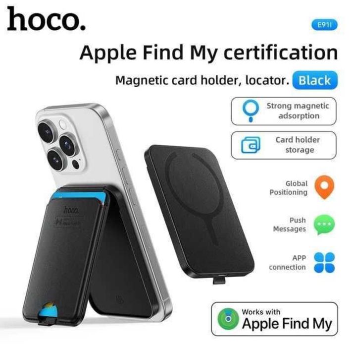 Hoco E91F Wallet Tag Смарт держатель картхолдер с защитой от потери
