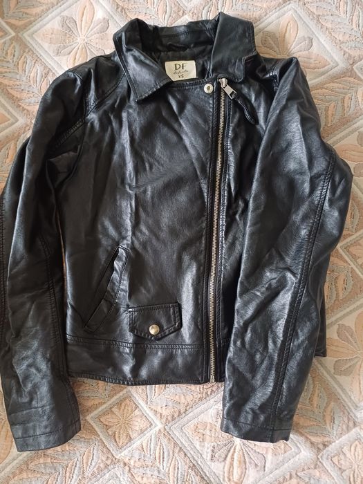 Куртка кожаная хs