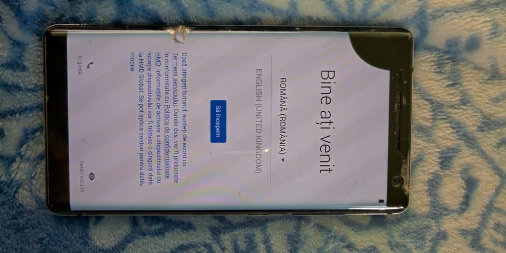 Nokia 8 Sirocco, ecranul prezintă o pată neagră complet