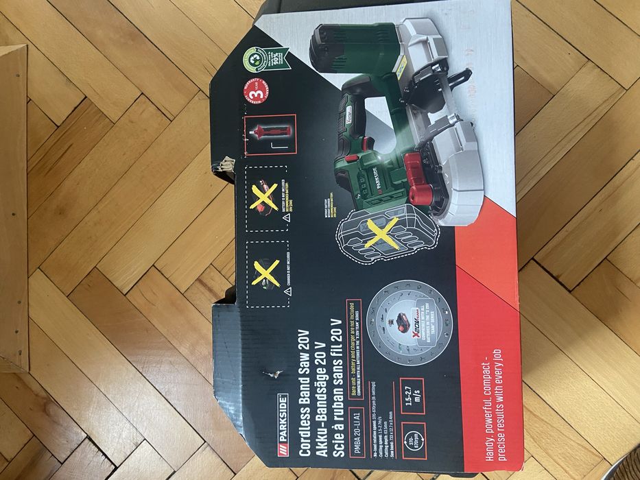 Банцинг за метал Parkside