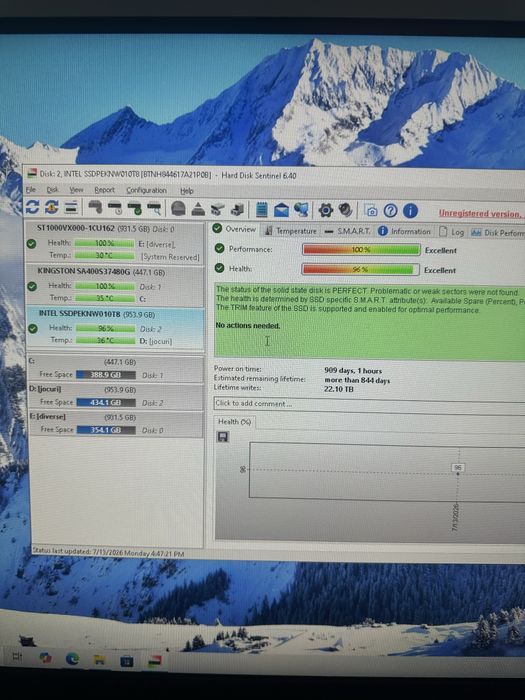SSD NVMe Intel 660p 1TB M.2 PCIe