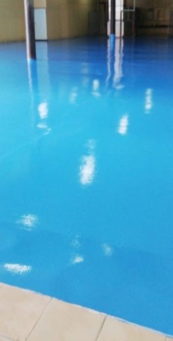 Эпоксидный наливной пол.  EPOKSID.