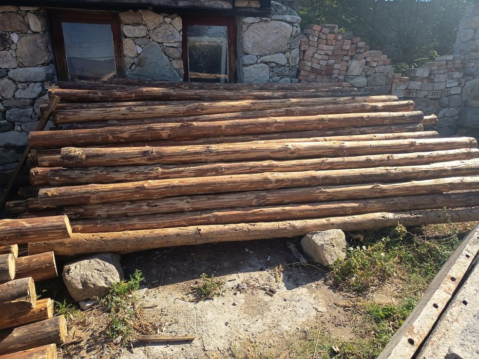 Дървен греди нови