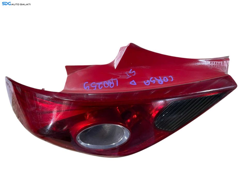 Stop Lampa Tripla Stanga Opel Corsa D 2006 - 2014 Cod 13211840 89038962A [LR0259]