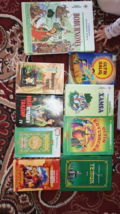 Kitoblar sotiladi, yangi