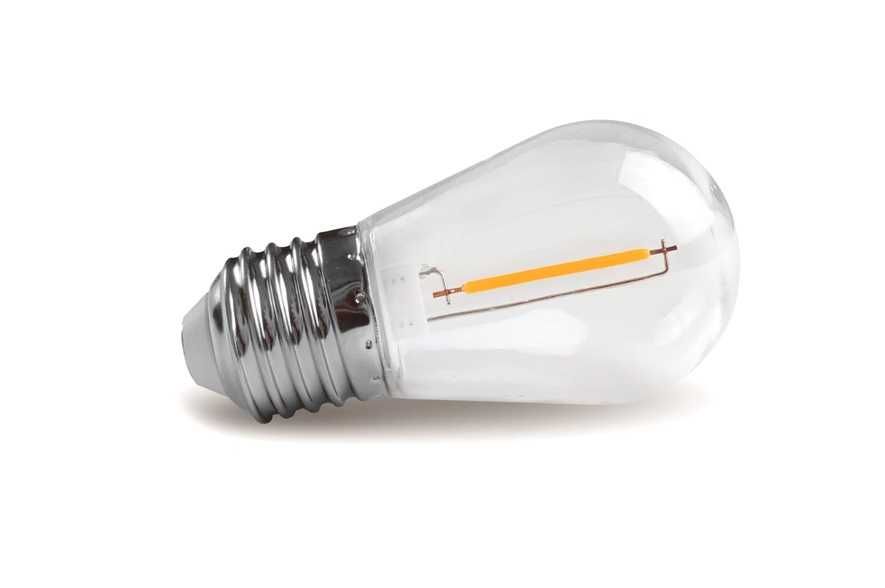 10 метра кабел с 20 бр E27 фасонки  и накрайник щепсел 220V