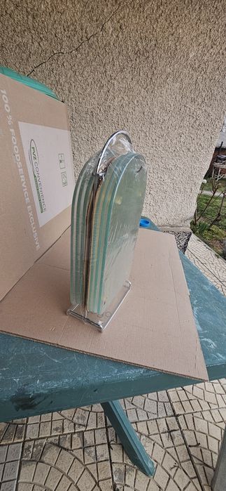 Стъклени поставки  комплект