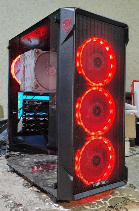 Срочно продам кейс Ryzen 3 RX 6600 RAM 16 SSD 256