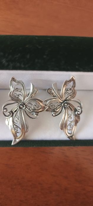 Серебряные серьги