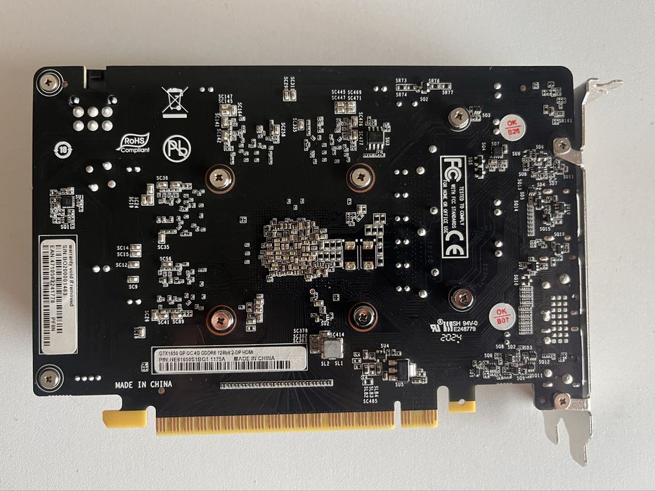 Продам видеокарту NVIDIA GeForce GTX 1650