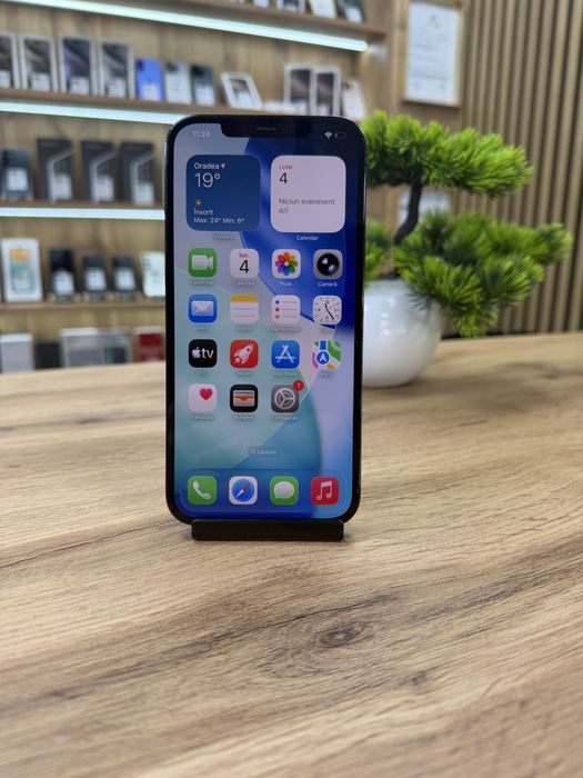 ‼️iPhone 12 Pro Max 256Gb Pacific Blue - Sanatate bat.100% - Garantie 12 luni