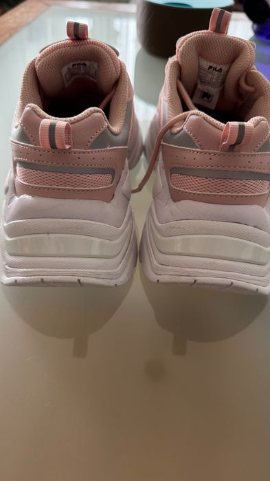 Papuci sneakers sport Fila Electrove  roz