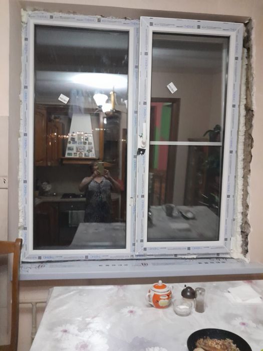 Окно рама со стеклом