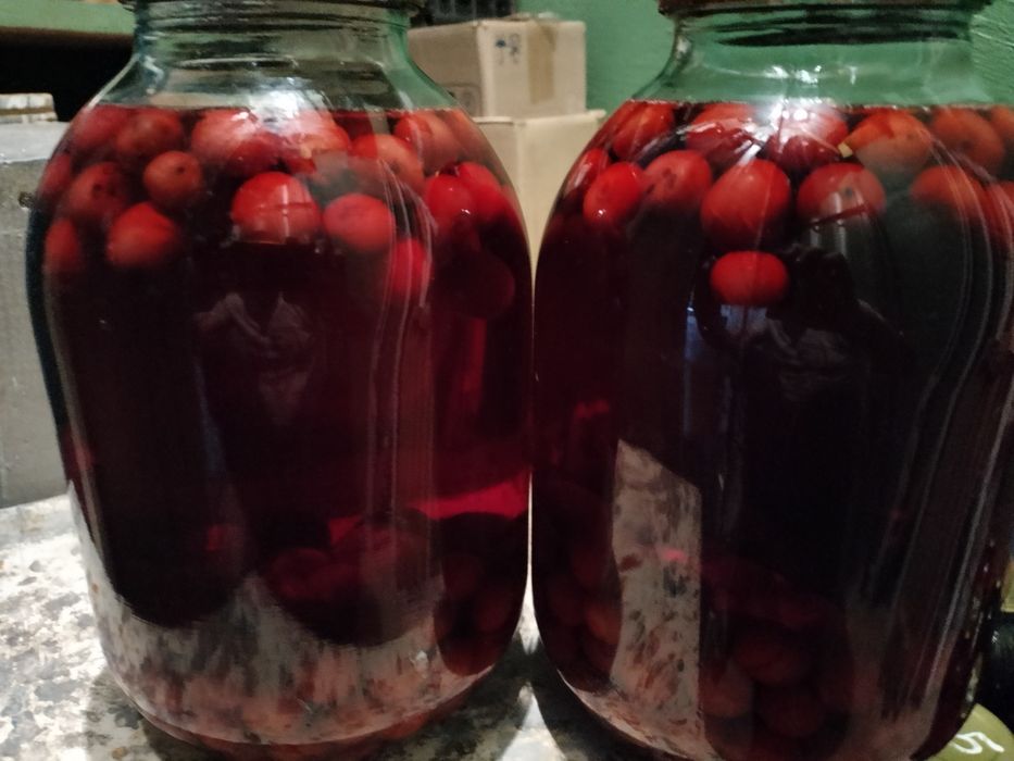 Компот из вишни.