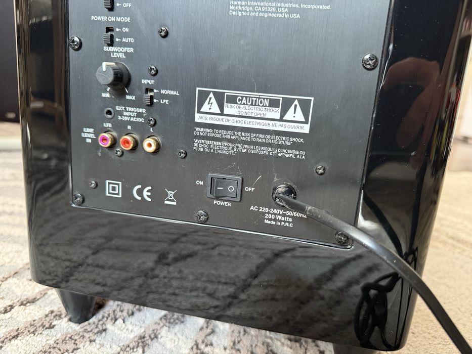 Като нов Harman Kardon HKTS210 Subwoofer