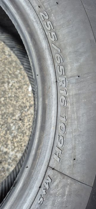 4 anvelope M+S ca noi Hankook 255/65/16,dot 2024.Pretul este pe bucata