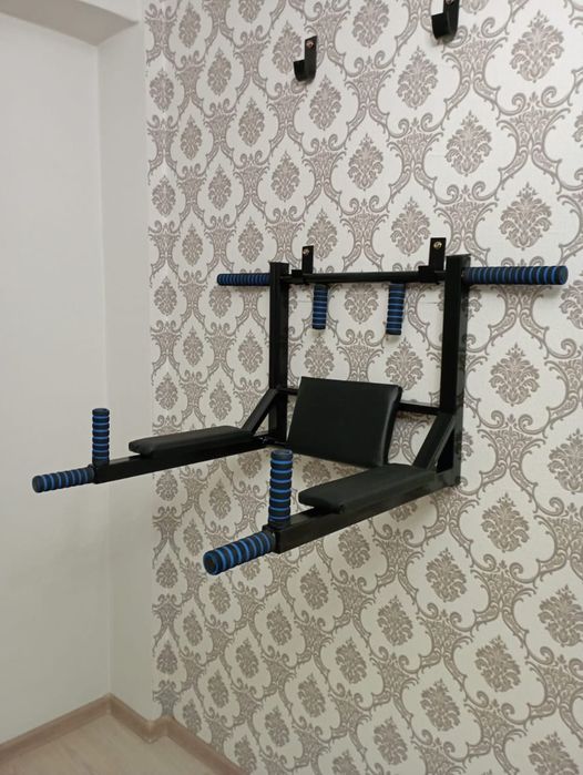 Турник Перевертыш 3в1 черный