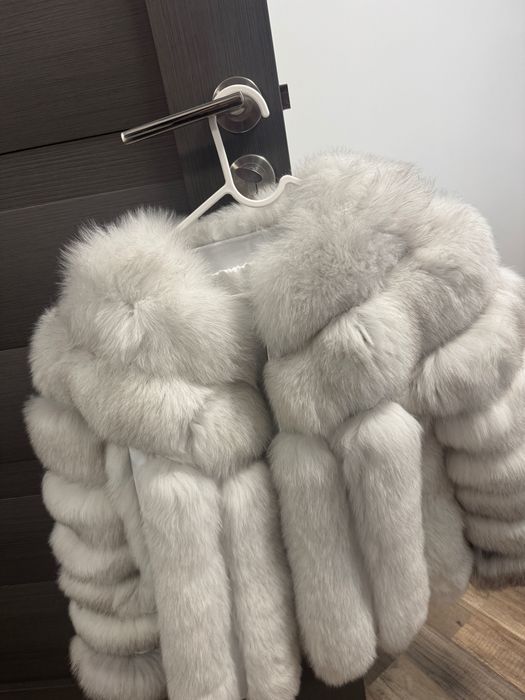 Geacă de blană naturală nouă