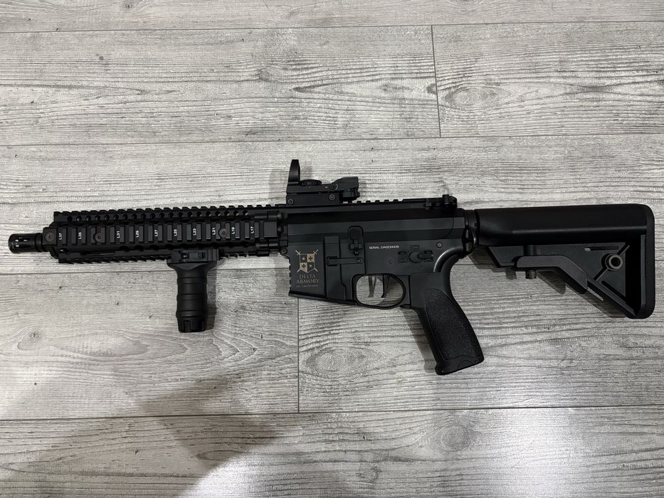 Airsoft реплика Delta Armory M4 AR15 ETU Full Metal Fully Upgraded