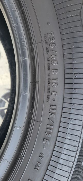 4 anvelope 235 65 16C continental Eco 2020 7mm
