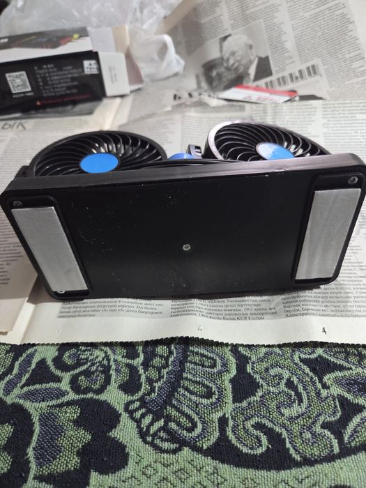 Вентилятор для автомобиля салонный 12 B