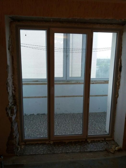 Пластиковых окна и балконы