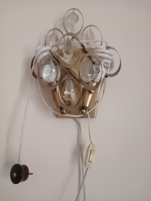 Светильник настенный (бра) с двумя лампами