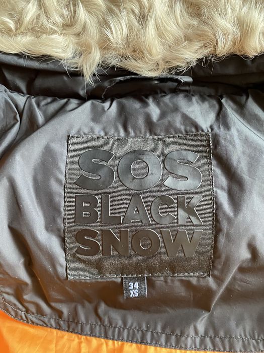 Дамско зимно яке SOS BLACK SNOW.