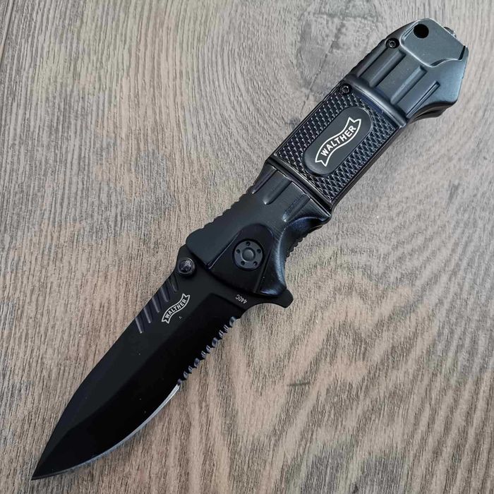 Сгъваем нож Walther BTK  с калъф Black Tac Knife