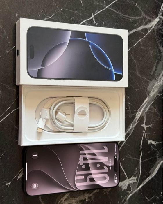 Vand iphone 16 Pro Max Black Titanium