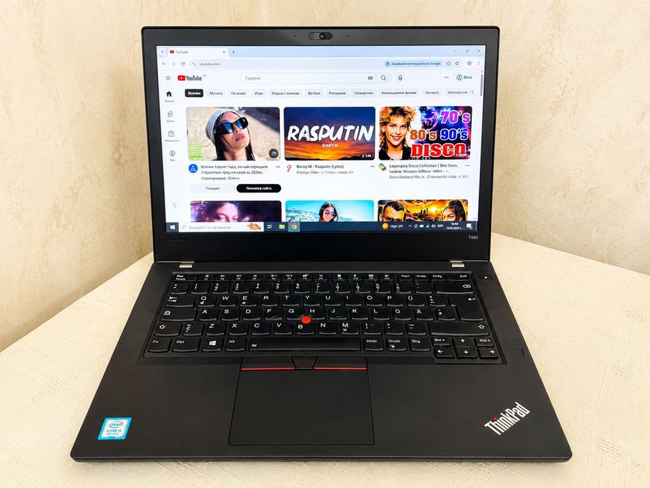 Lenovo t480 intel i5-8250 лаптоп