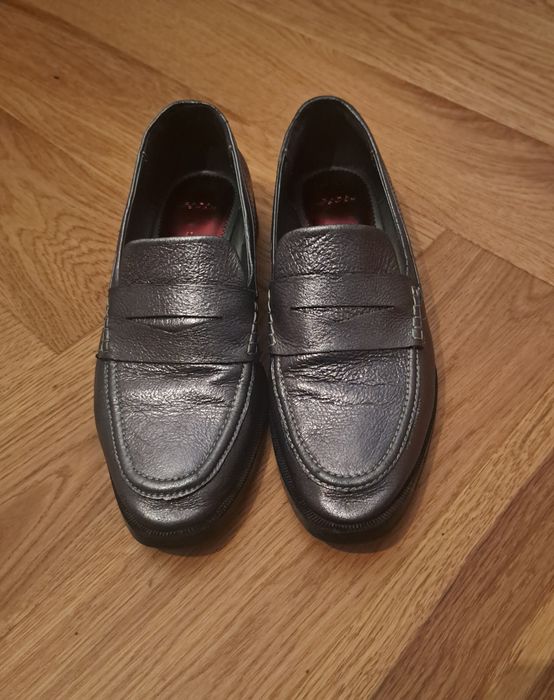 Mocasini Zara Argintiu