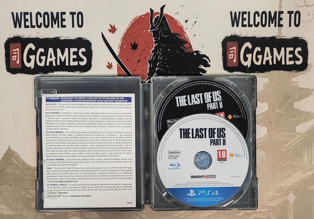 Last of Us Limited Steelbook edition PS4