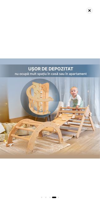 Set de joaca 3in1 Pikler