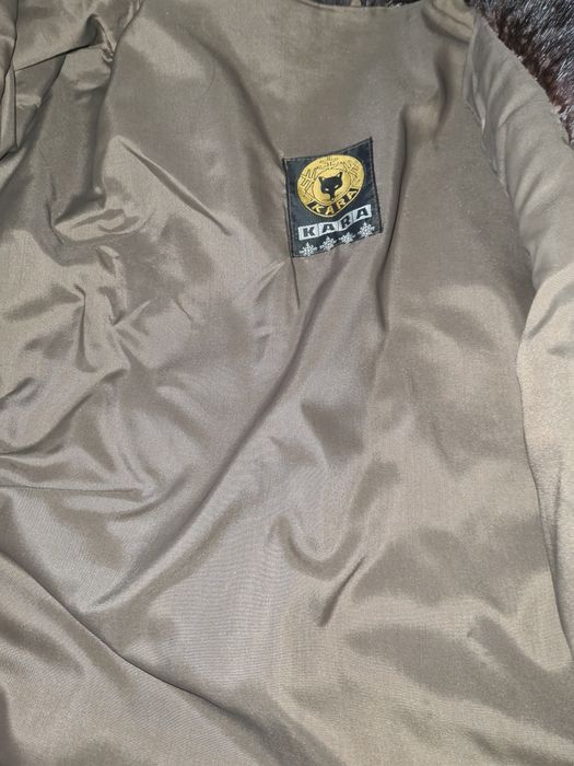 Шуба нутриевая, пиджак кожаный