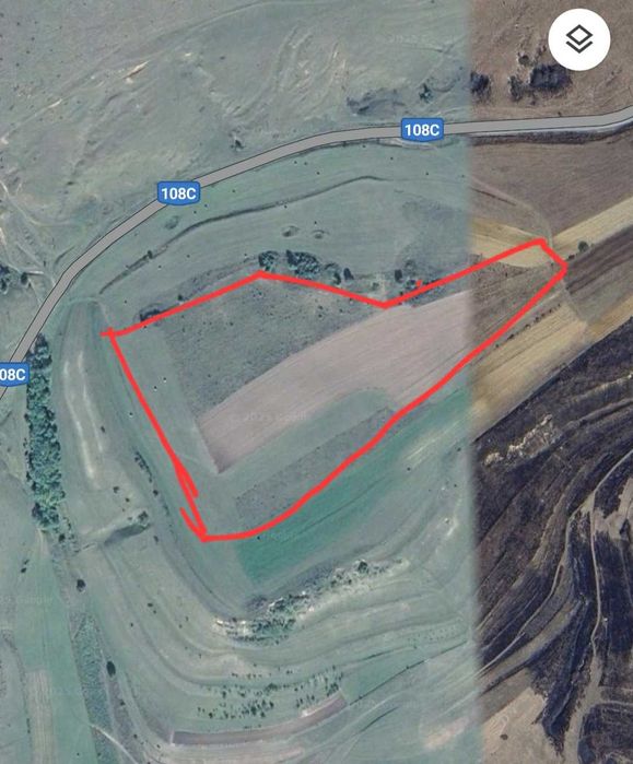 Vand 8 ha teren judetul Cluj