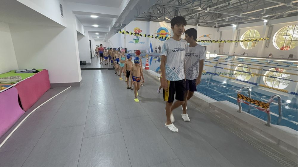 Плавание в яшнабадском районе