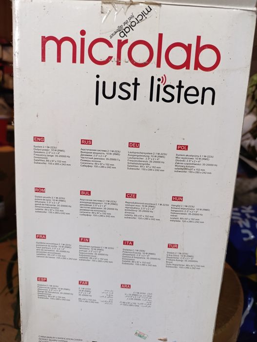 Колонки Microlab