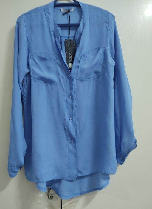Camasa dama albastra matase & vascoza L