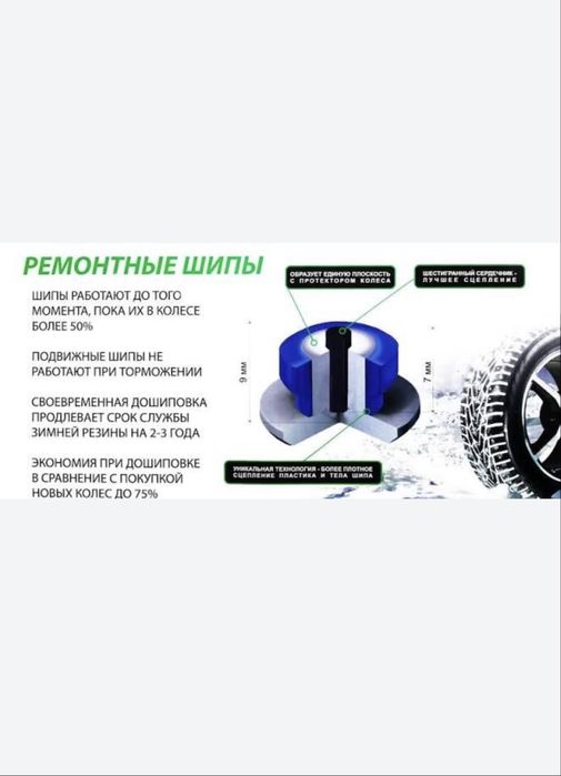 Ошиповка дошиповка шипы