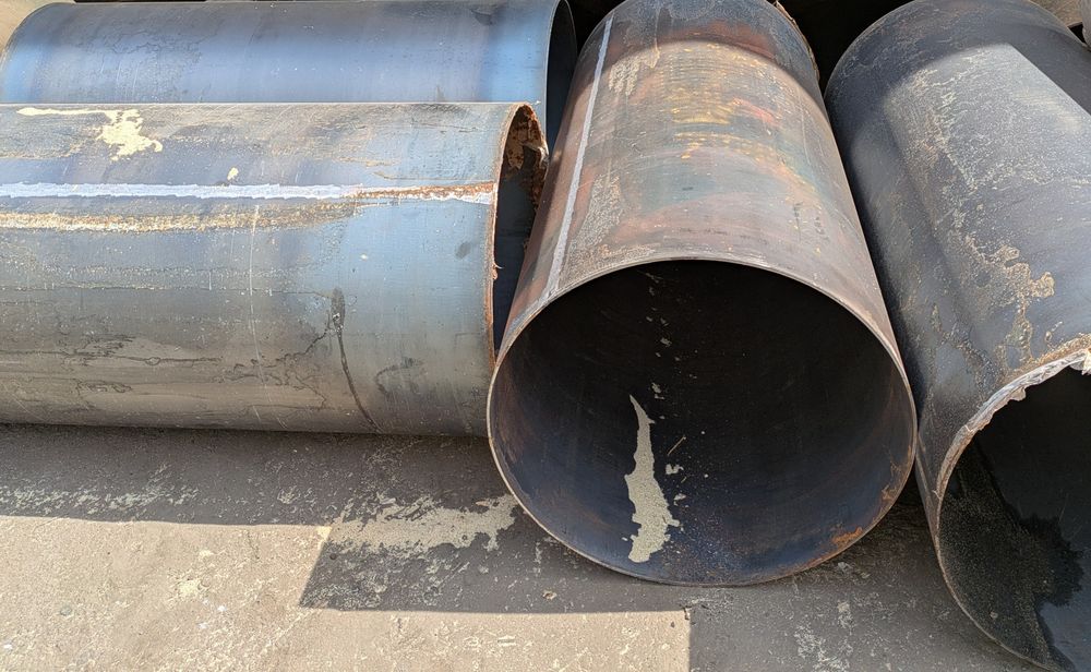 Продам стальные гильзы 1260х600х5