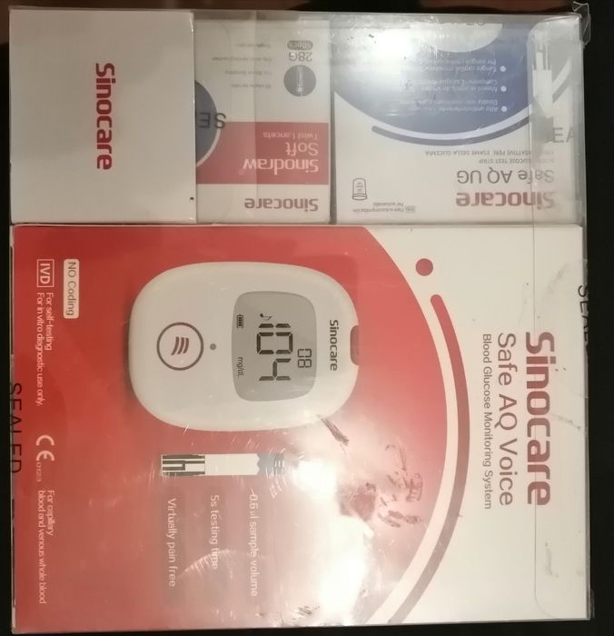 Комплект за кръвна захар Sinocare