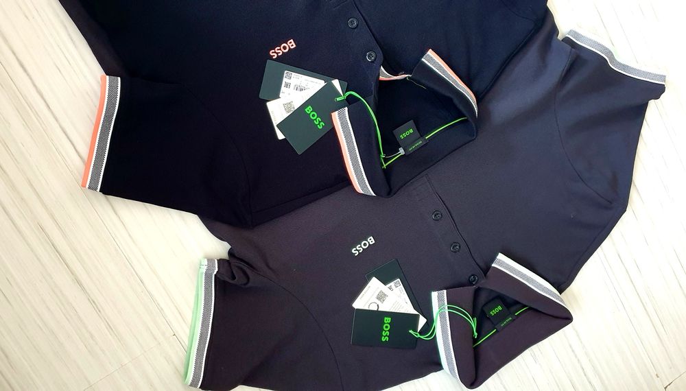 Hugo Boss Paddy Pique Cotton Regular Fi L и 2XL НОВО! ОРИГИНАЛ Тениски