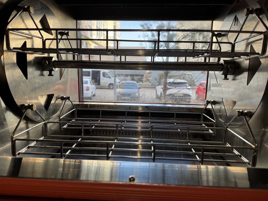 Гриль для кур + стол (грильница)