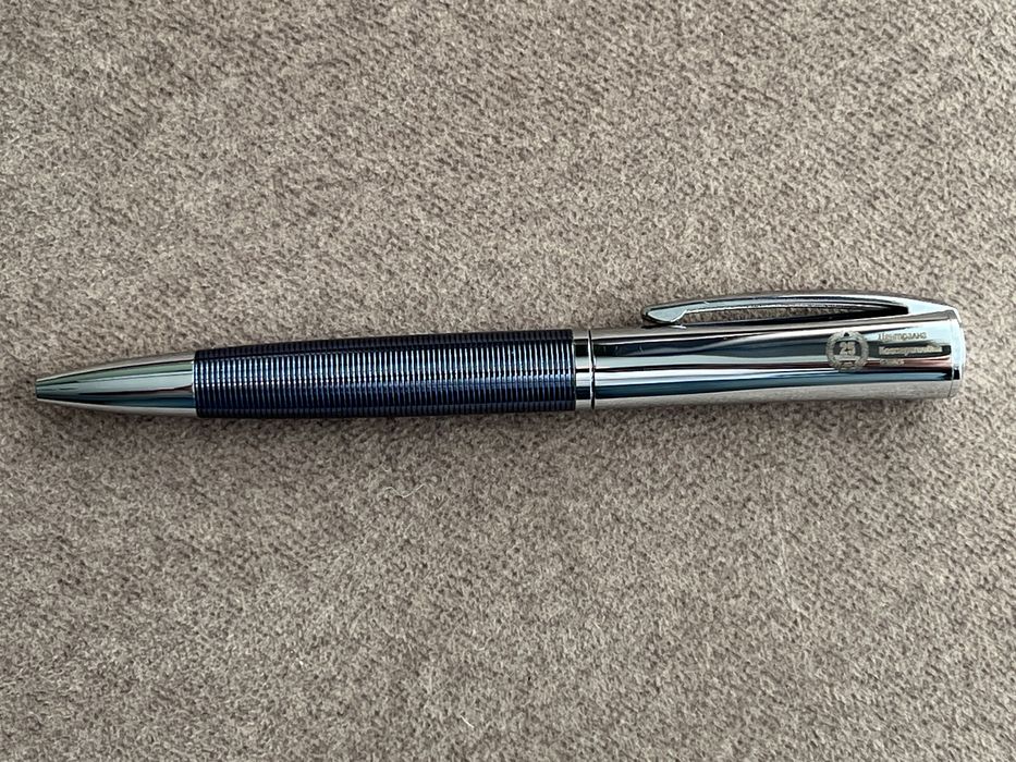 Cerruti 1881 Conquest Blue – луксозна метална химикалка, нова